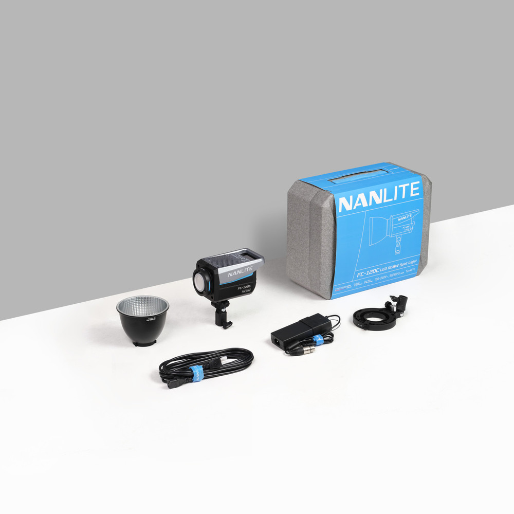 Nanlite FC-120C Full-Color LED Spotlight (Open Box)