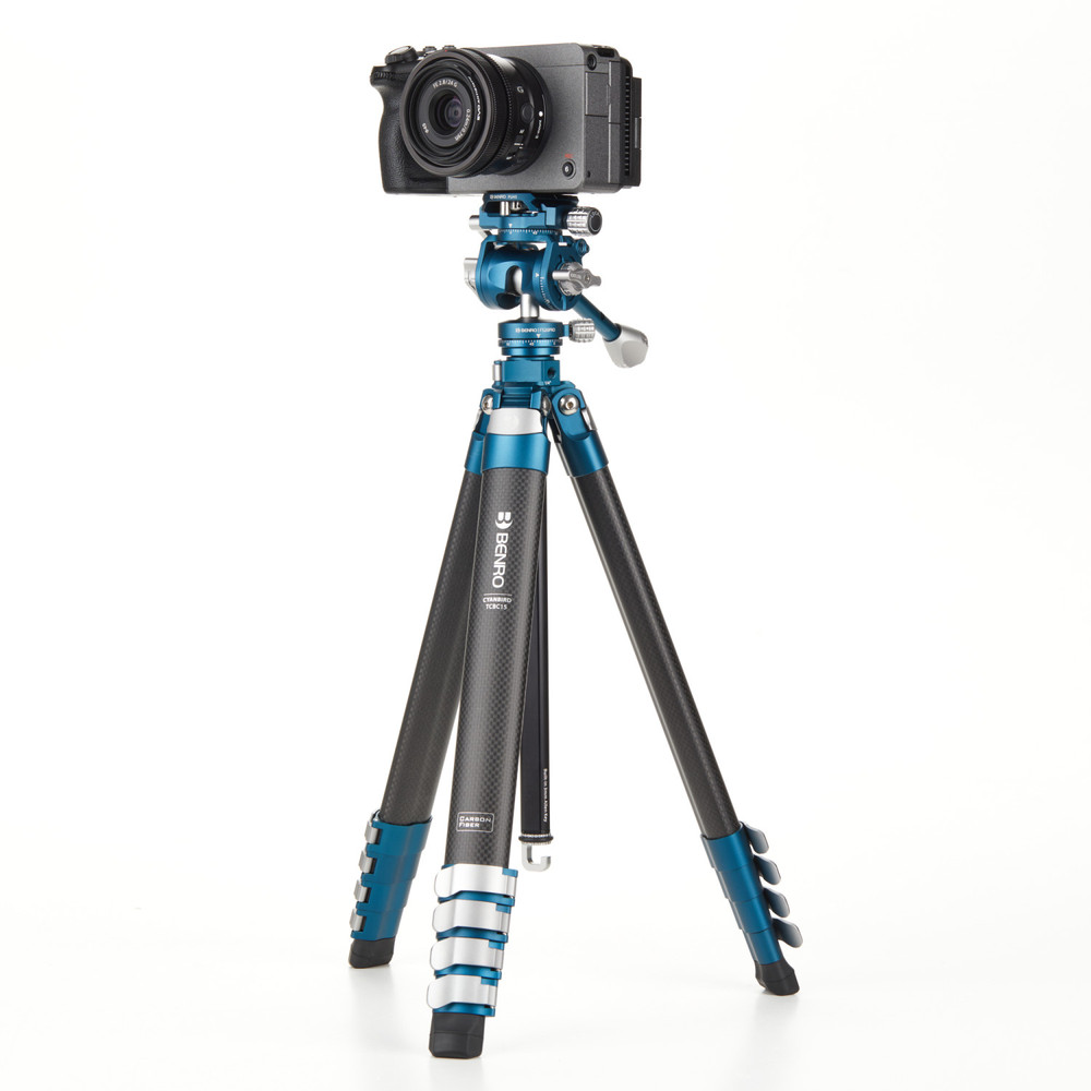 Benro CyanBird Carbon Fiber 5 Section Tripod w/FS20PRO 2 in 1 Head