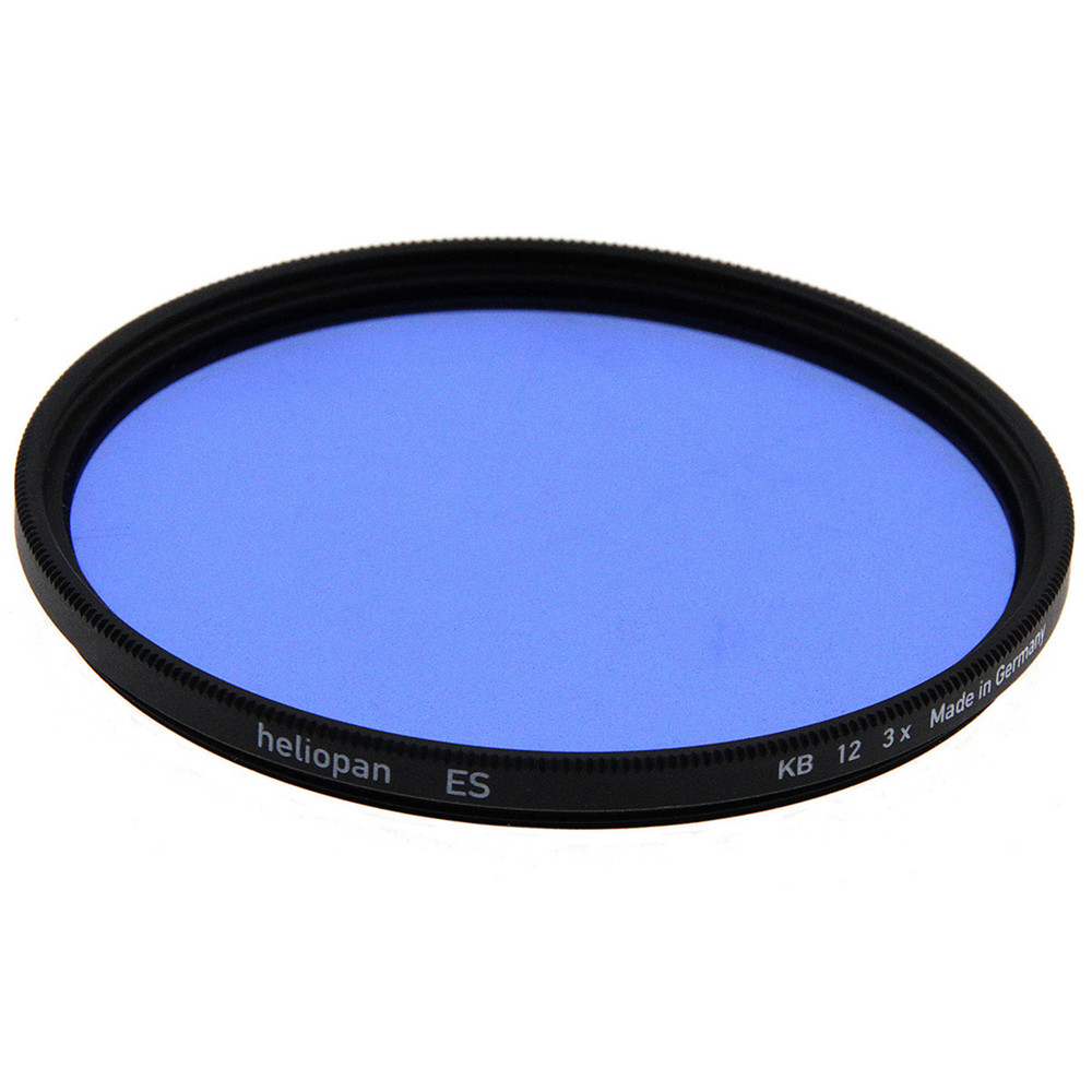 Heliopan 62mm KB 12 (80B) Filter (Open Box)