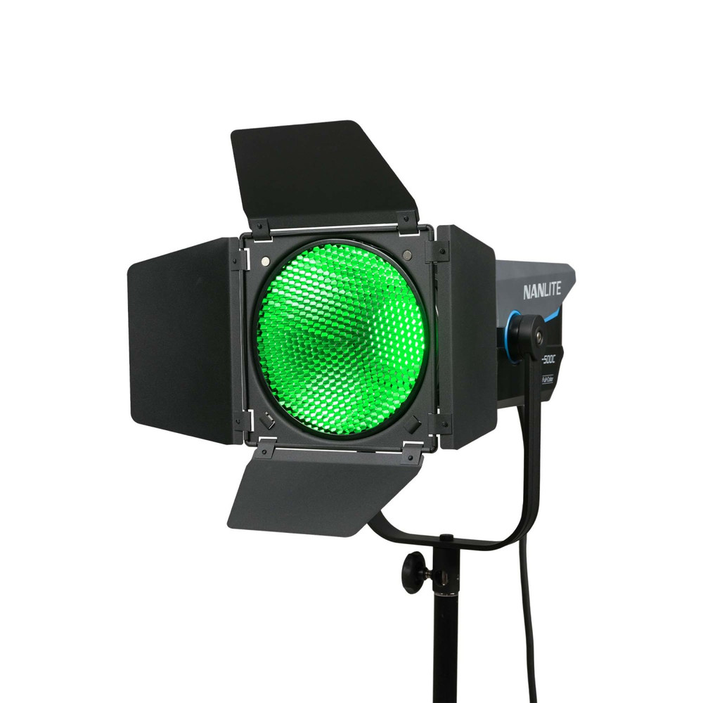 Nanlite Barndoors and Grid for the RF-BM Bowens-Mount Reflector