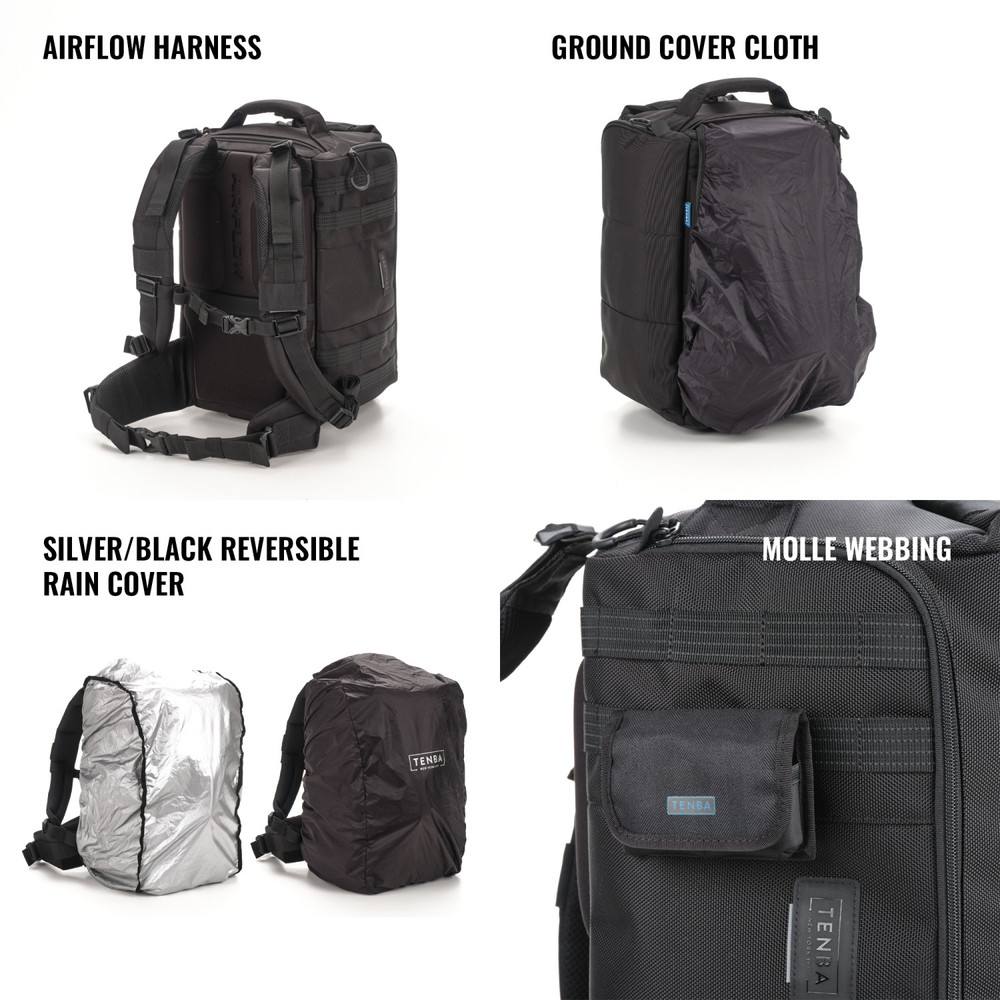Tenba Cineluxe v2 Backpack 16 - Black (Open Box)