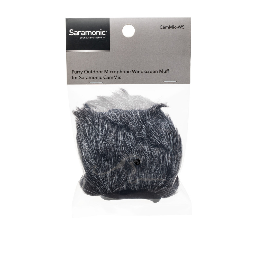 Saramonic CamMic-WS Slide-On Furry Windscreen for the Saramonic CamMic
