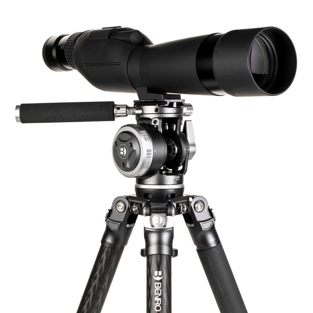 Benro Mammoth TMTH44C CF Tripod with WH15 Wildlife Head (Open Box)