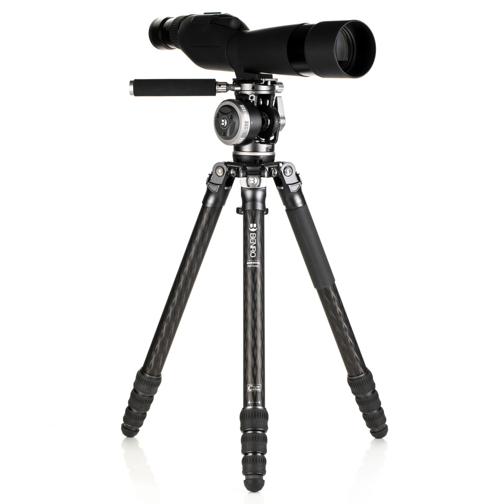 Benro Mammoth TMTH44C CF Tripod with WH15 Wildlife Head (Open Box)