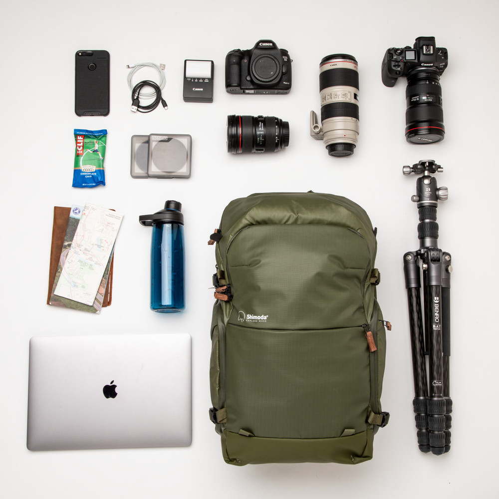 Shimoda Explore V2 35 Starter Kit (w/ Medium DSLR Core Unit) - Army Green (Open Box)