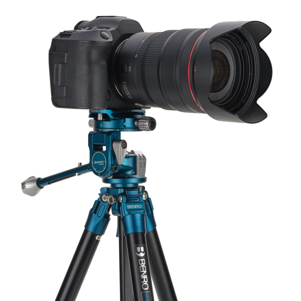 Benro Benro SuperSlim AL 0 Series, 4 Section Tripod with PHVF2 Flip Head