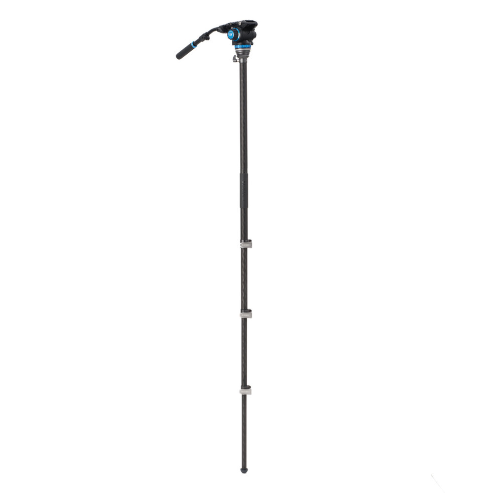 Benro Benro Rhino CF 3 Series, 4 Section Tripod/Monopod FRHN34C with Flip Locks and S6PRO Video Head