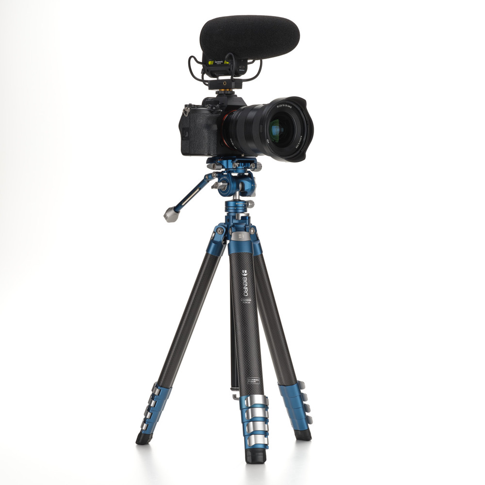 Benro Benro CyanBird CF 2 Series, 5 Section Tripod w/ FS20PROC501 Hybrid Photo/Video Head