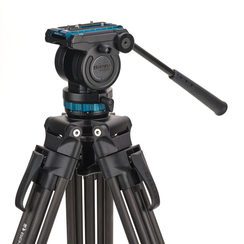 Benro Benro C572LL Lightning Lock Tripod CF 60mm Bowl with KH Head