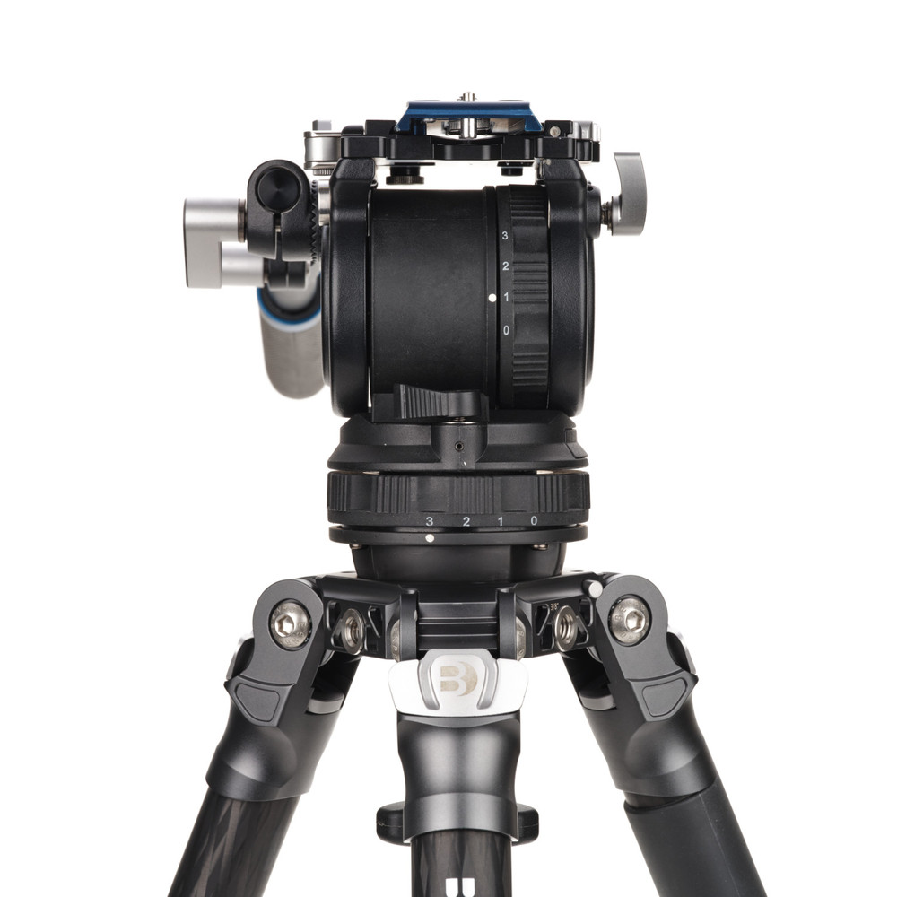 Benro Benro Mammoth CF 3 Series, 4 Section Tripod with Flip Locks and BV6HPLUS Video Head