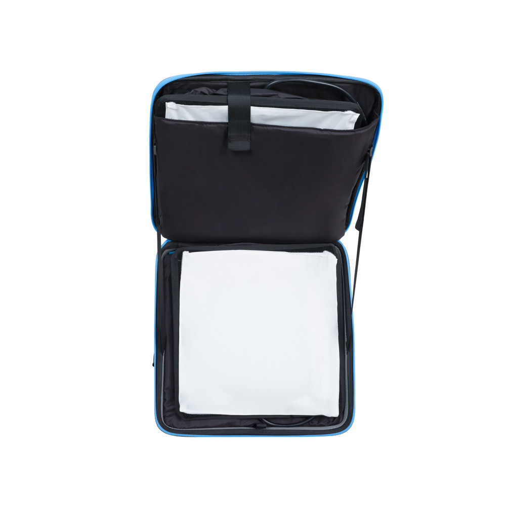 Nanlite PavoSlim 60B 1x1 Bi-Color LED Panel 2-Light Kit with Pop-Up Softboxes (Open Box)