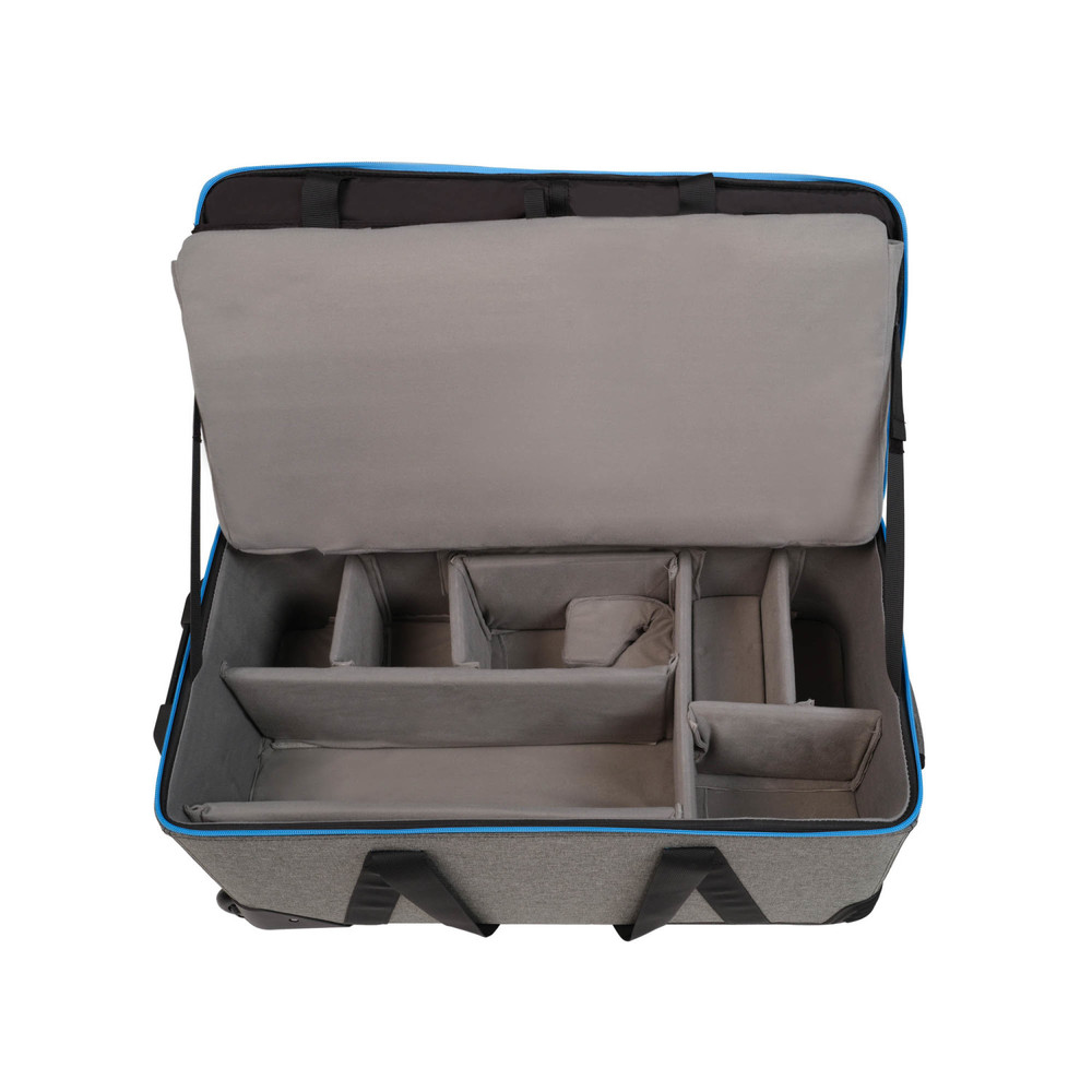 Nanlite PavoSlim 60B 1x1 Bi-Color LED Panel 3-Light Kit with Pop-Up Softboxes, Stands, and Case (Open Box)