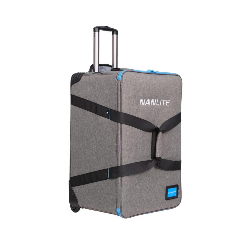 Nanlite FC-300B Bi-Color LED Spotlight 2-Light Kit with Softboxes and Rolling Case (Open Box)