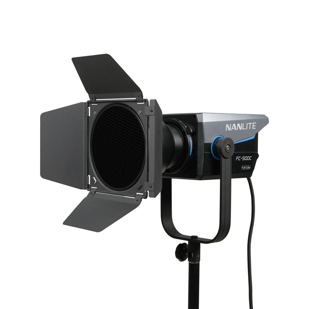 Nanlite Barndoors and Grid for the RF-BM Bowens-Mount Reflector (Open Box)