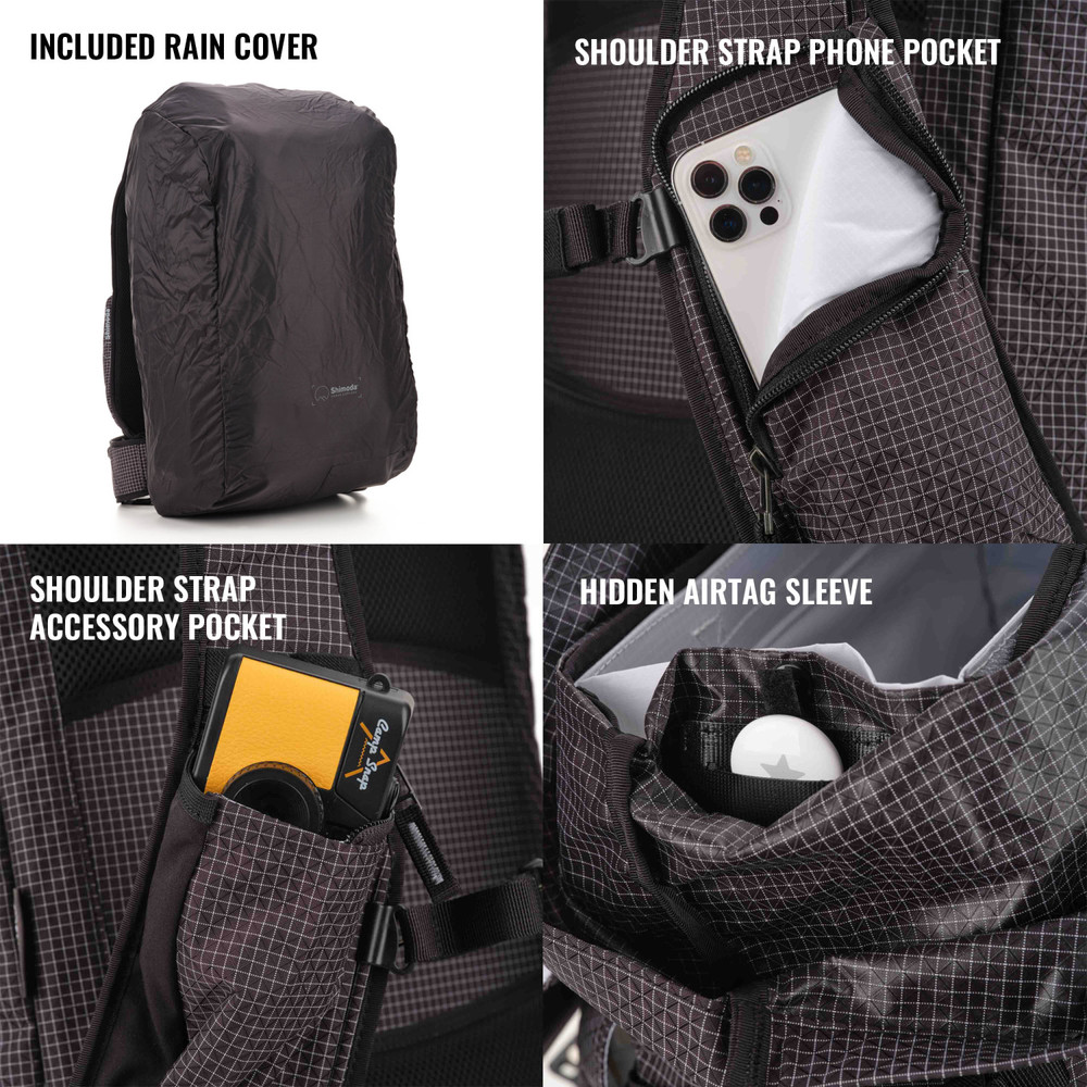 Shimoda Shimoda Sidecountry 28 Starter Kit (w/ Medium Top Loader) - Black/White (520-351)
