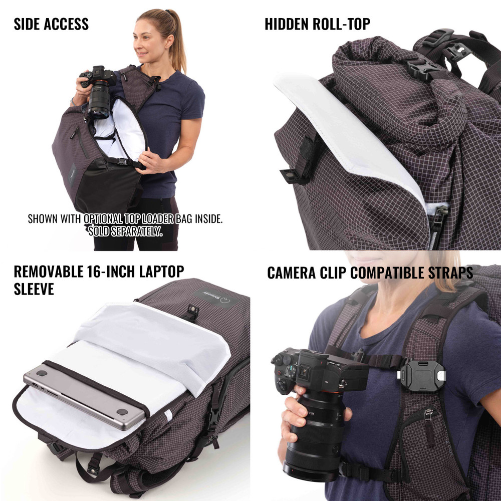 Shimoda Shimoda Sidecountry 28 Women's Backpack - Black/White (520-352)