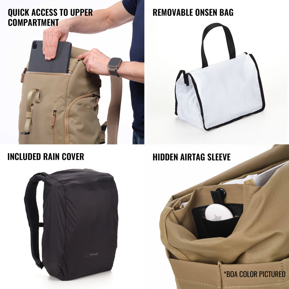 Shimoda Shimoda Side Street 28 Starter Kit (w/ Medium Top Loader) - Anthracite (520-382) (Open Box)