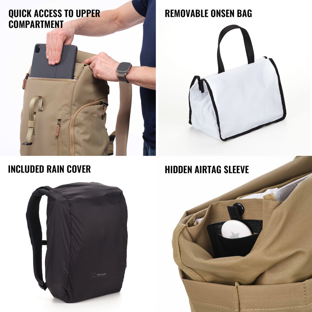 Shimoda Side Street 28 Starter Kit (w/ Medium Top Loader) - Boa (520-383) (Open Box)