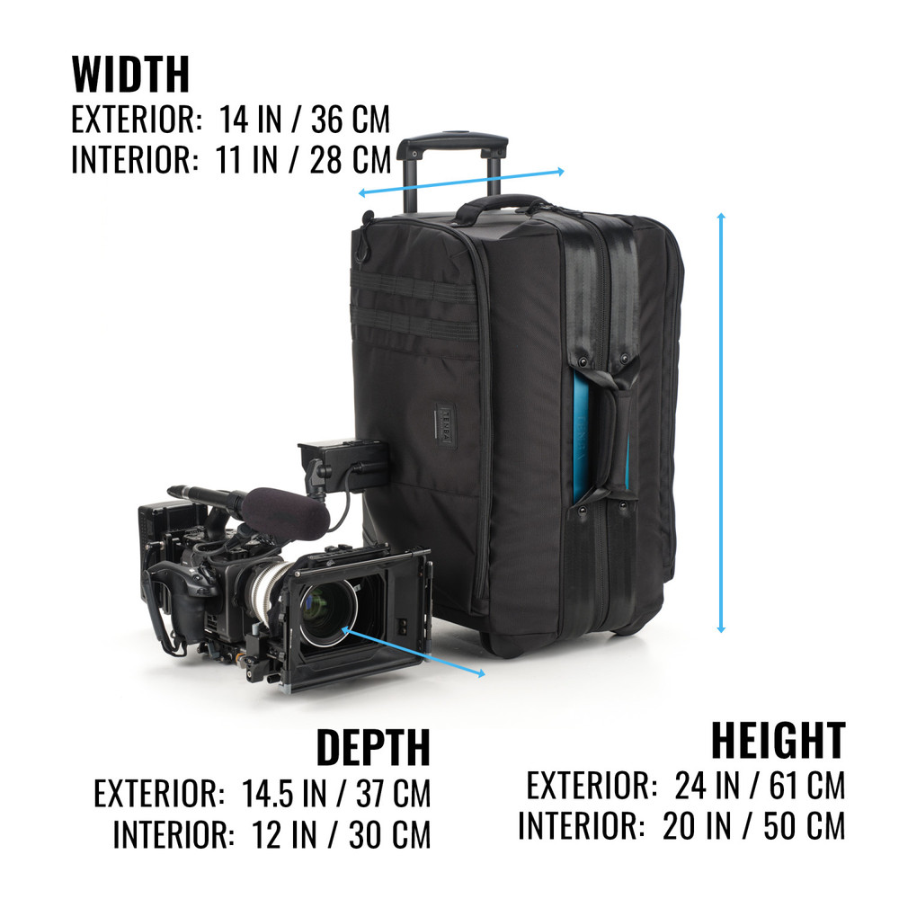 Tenba Cineluxe v2 Roller 24 - Black (Open Box)