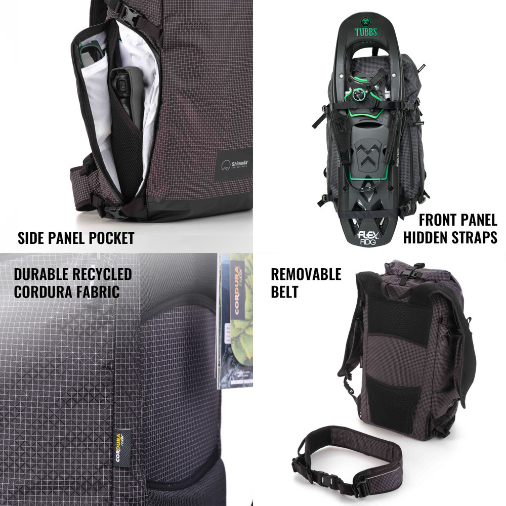 Shimoda Sidecountry 32 Backpack - Black/White (520-354) (Open Box)