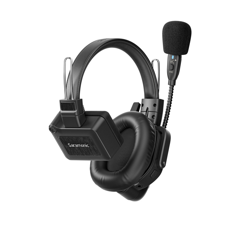 Saramonic WiTalk9-7S Advanced 7-Person Full-Duplex 1.9GHz Wireless Single-Ear Headset Intercom System (Open Box)