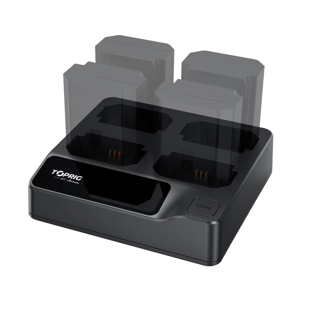 Accsoon TopRig 100W 4-Bay NP-FZ100 Fast Charger (Open Box)