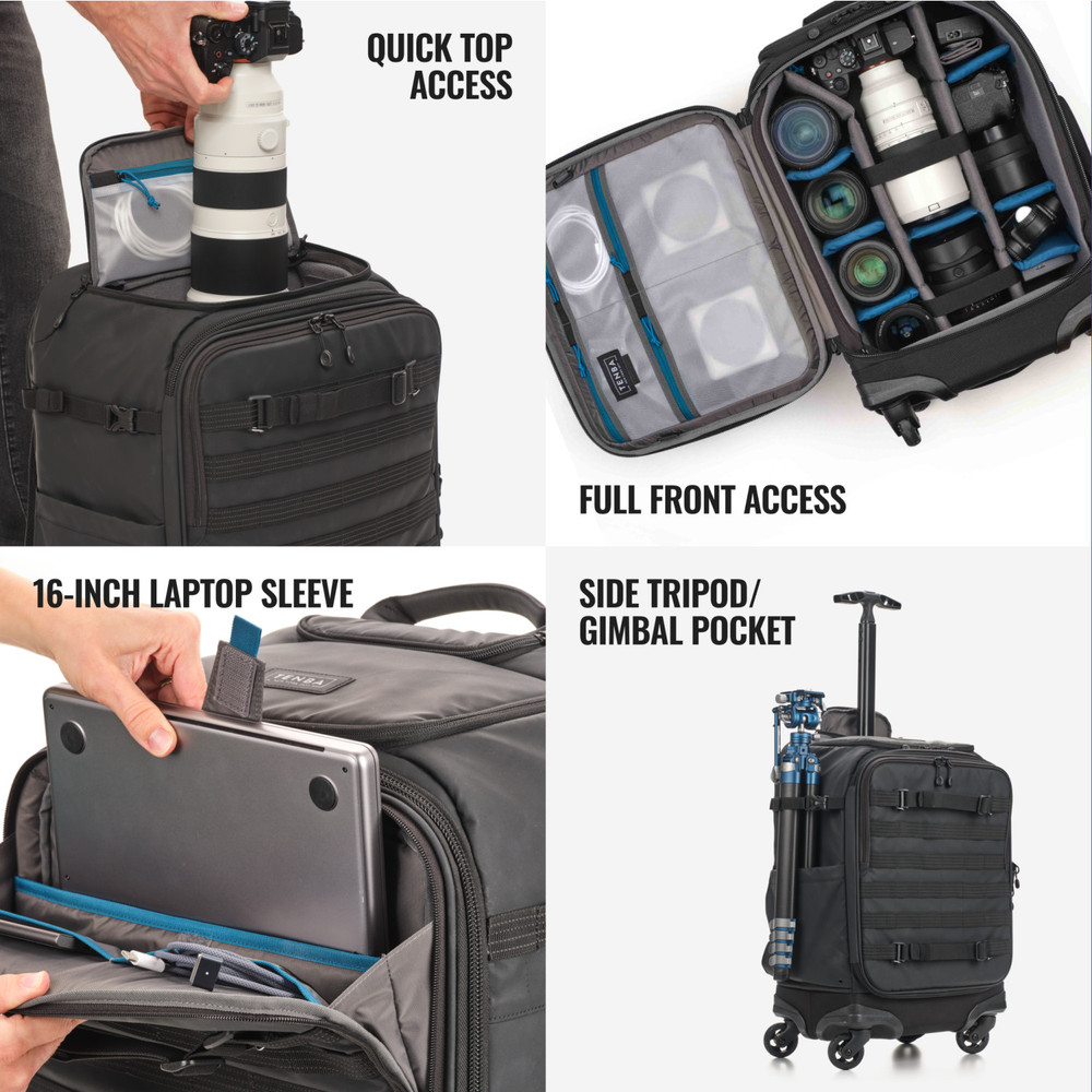 Tenba Axis v2 28L Spinner Backpack - Black (Open Box)