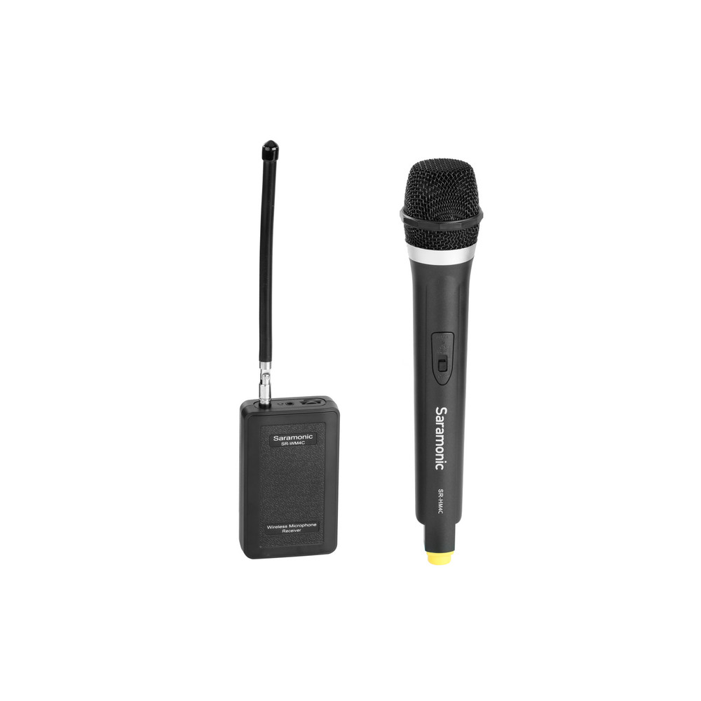 Saramonic SR-WM4CA Wireless VHF Handheld Microphone System with Portable Camera-Mountable Receiver