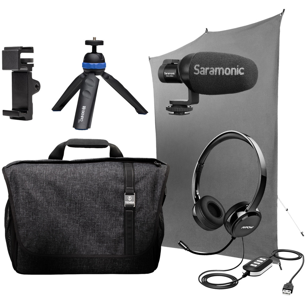 Saramonic Home Base Professional an Assembled Audio/Video/Telecommunications Kit for Working Remotely