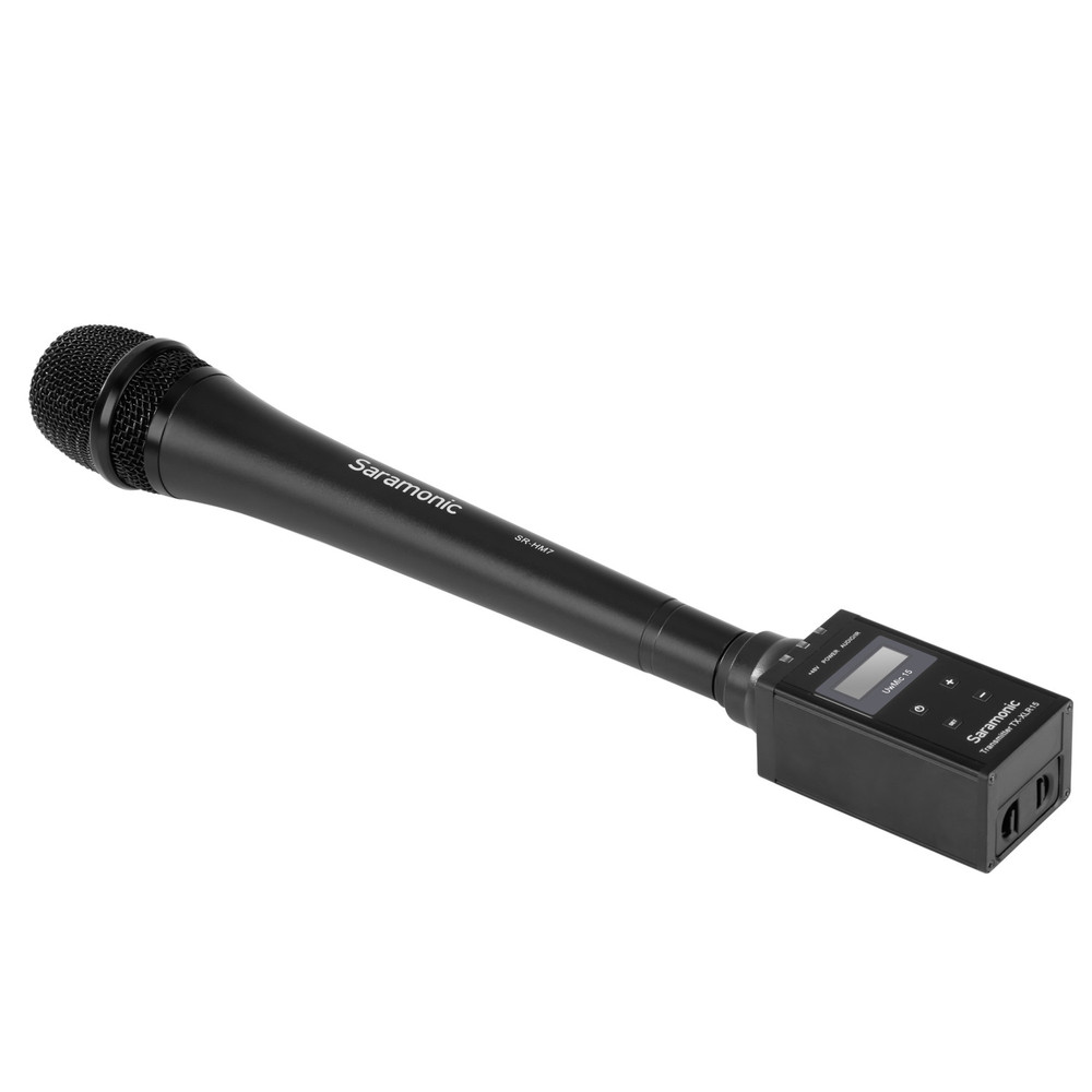 Saramonic SR-XLR15 Wireless XLR Plug-On Transmitter with +48V Phantom Power for the UwMic15 SR-RX15 Receiver