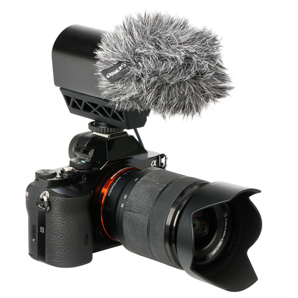 Saramonic VMIC-WS-S Furry Windscreen for the Saramonic Vmic Stereo