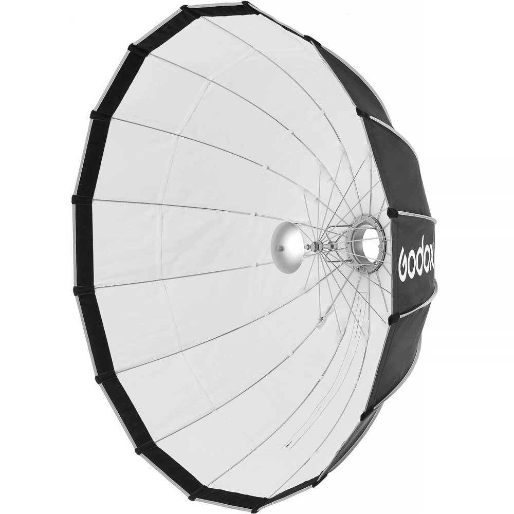 Godox Bowens Mount Umbrella-Style Easy Lock Softbox (Black/White, 47.2")