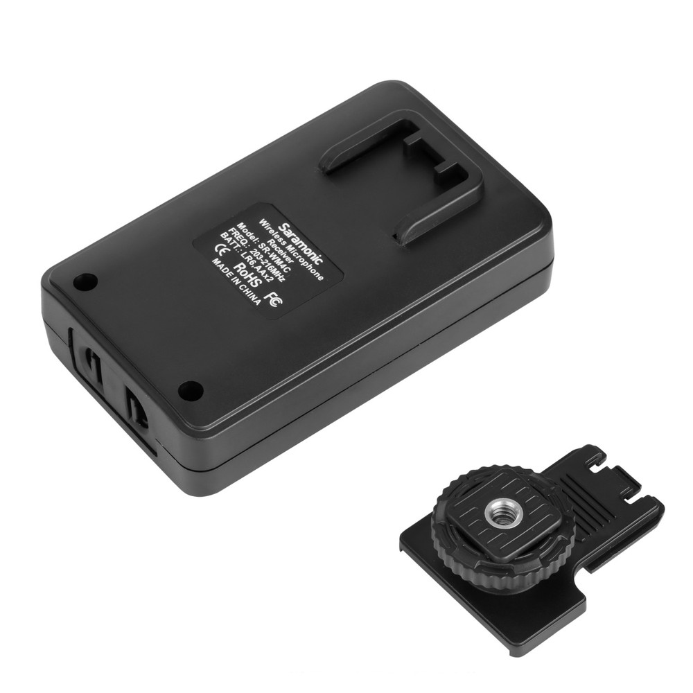 Saramonic SR-WM4CB Wireless VHF XLR Plug-On Microphone System with Portable Camera-Mountable Receiver