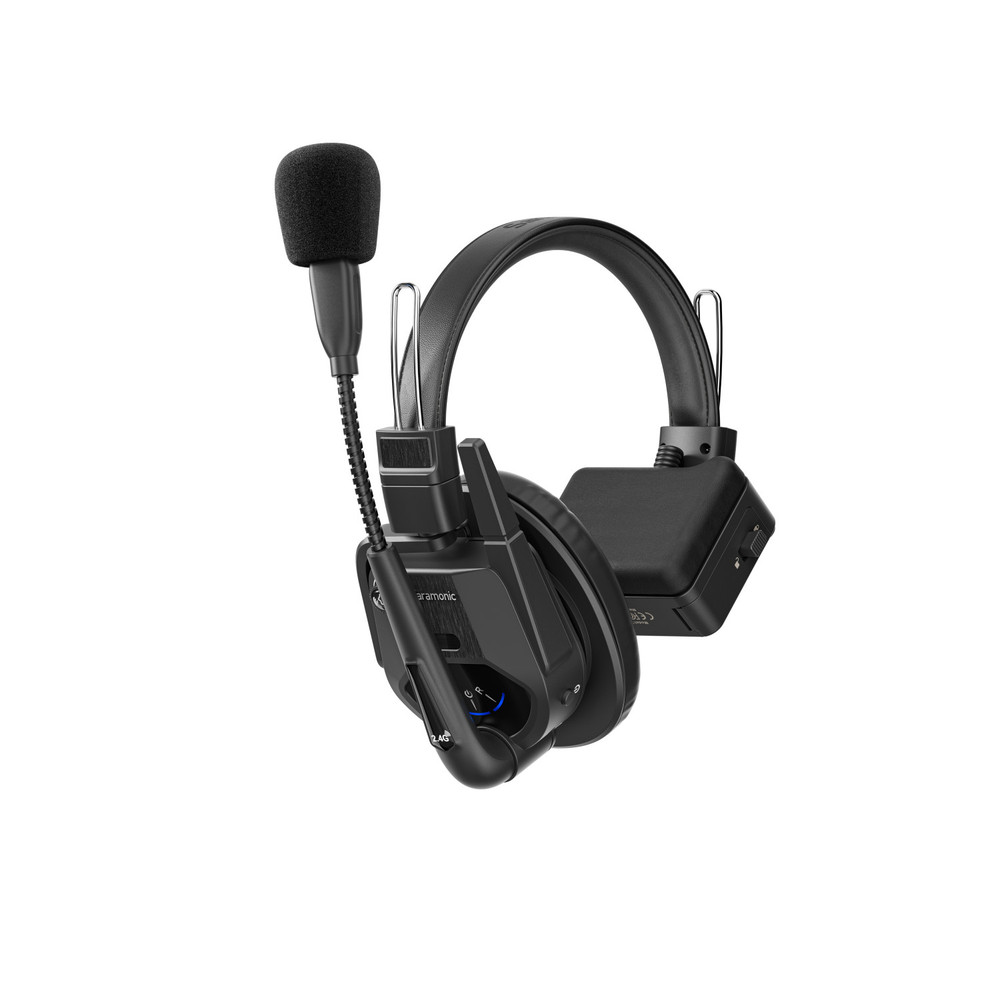 Saramonic WiTalk9SE-5S 5-Person Full-Duplex 2.4GHz Wireless Single-Ear Noise-Canceling Headset Intercom System