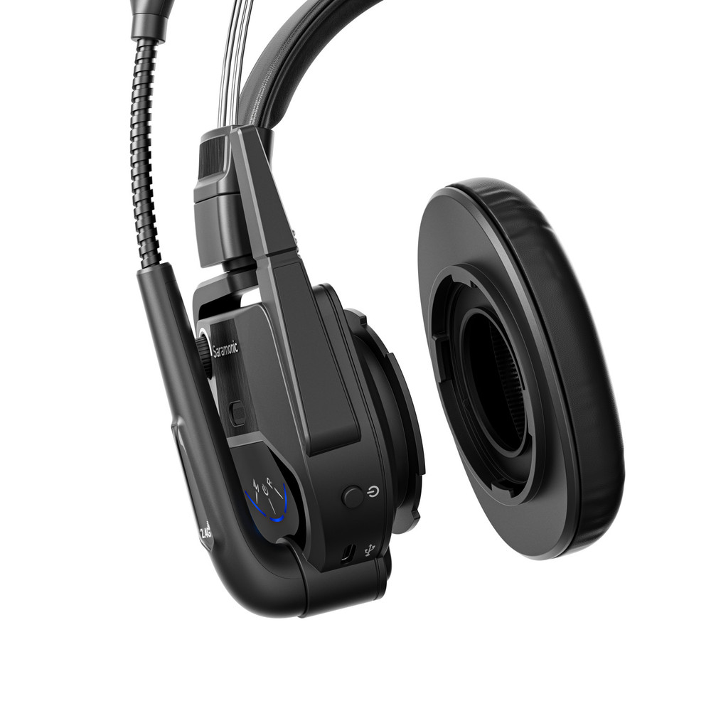 Saramonic WiTalk9SE-HS Wireless Master/Remote Headset for the WiTalk9SE 2.4GHz Intercom System