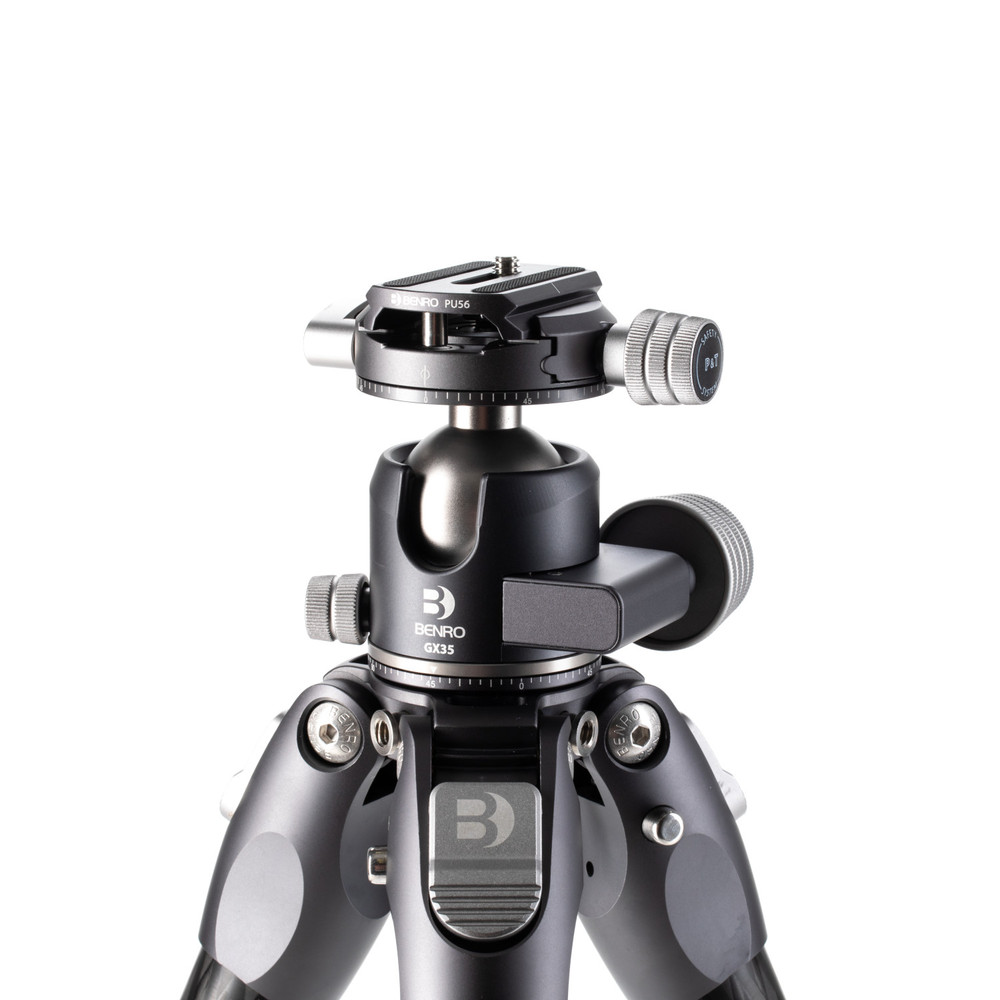 Benro Tortoise Columnless Tripod  #3 Carbon Fiber TTOR35C+GX35 head, 5 sections (Open Box)