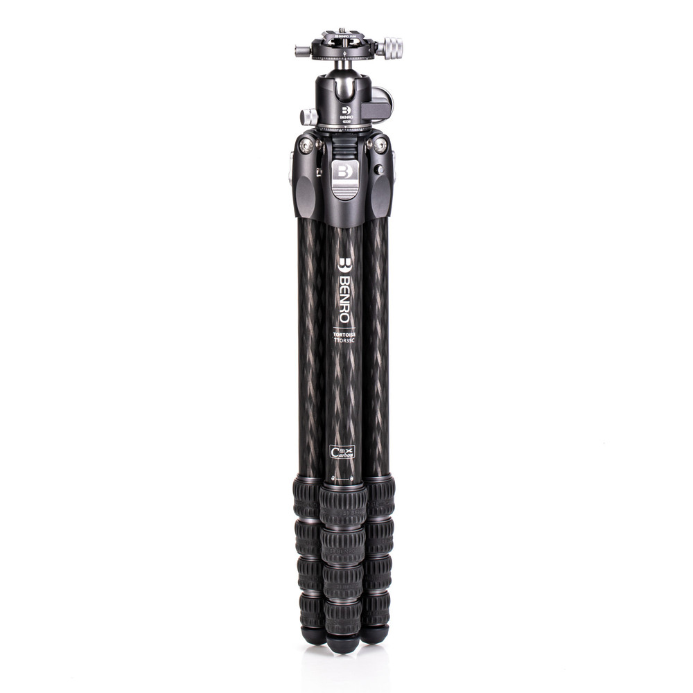 Benro Tortoise Columnless Tripod  #3 Carbon Fiber TTOR35C+GX35 head, 5 sections (Open Box)