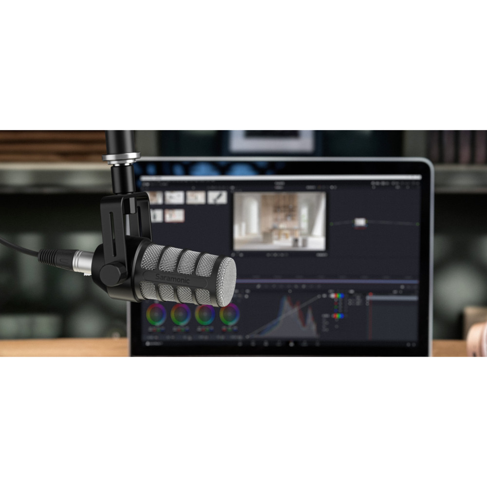 Saramonic SR-BV1 Large Diaphragm Dynamic Broadcast & Podcast Mic (Open Box)