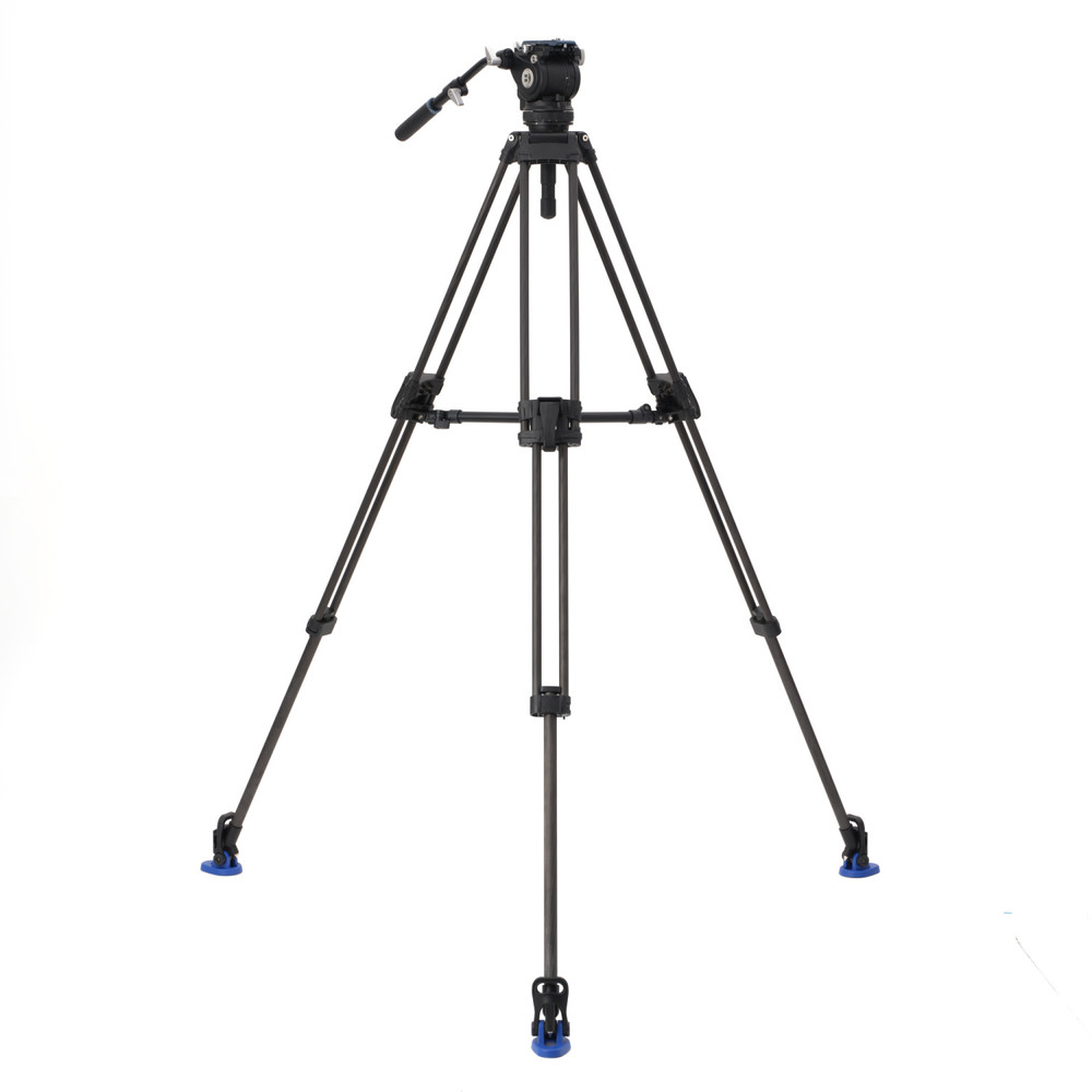 Benro C673LL Lightning Lock Tripod CF 75mm Bowl with BV6HPLUS Head (Open Box)