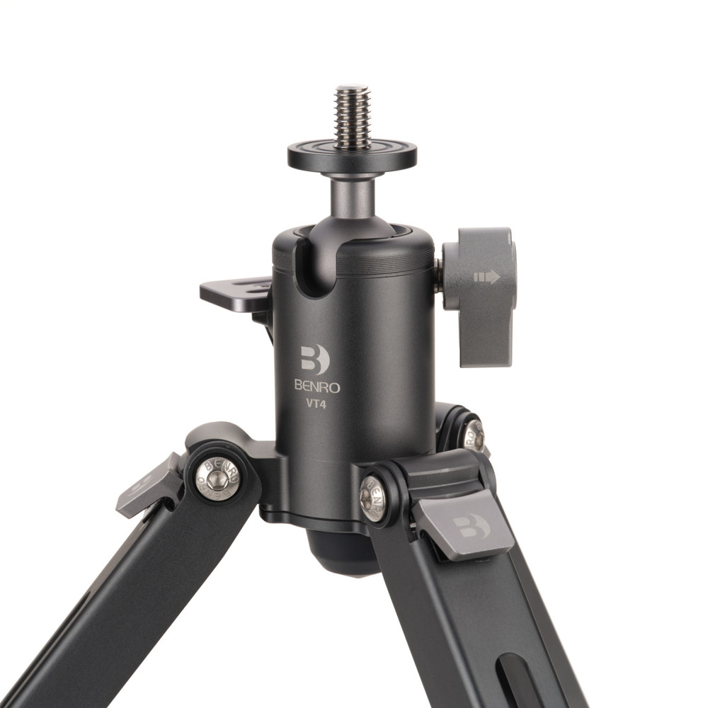 Benro Benro VT4 3-Leg Monopod Base with Foot-Activated 90 Degree Lock