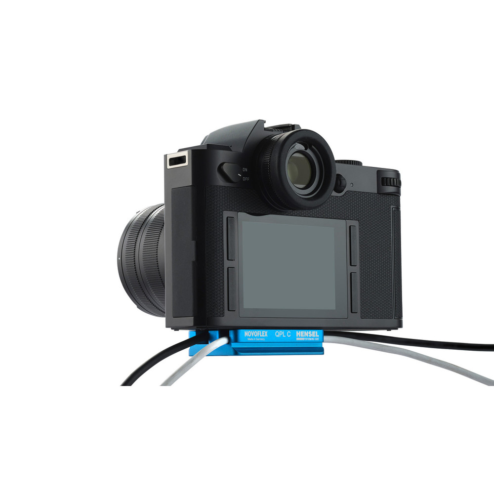 NOVOFLEX Clamping plate 62mm w/ Integrated cable management