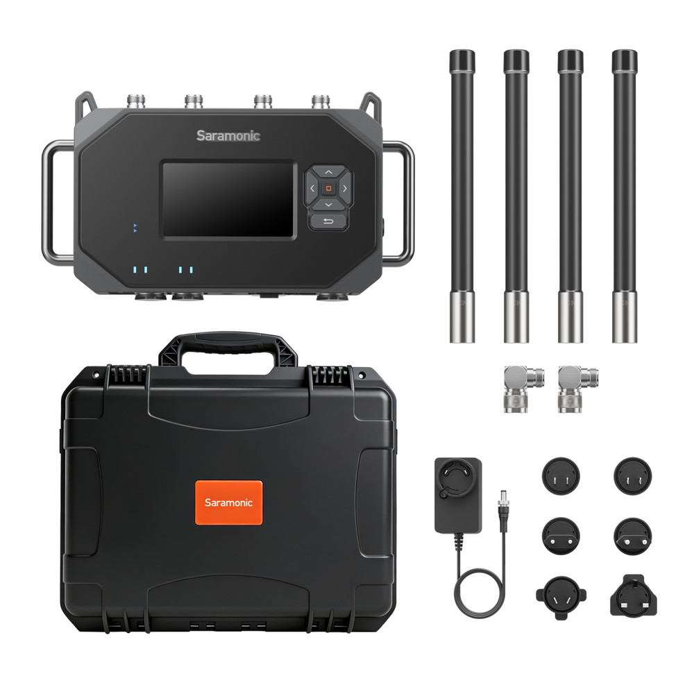 Saramonic WiTalk Base | Scalable Roaming Intercom Master Console for WiTalk9 & WiTalk9X (V-Mount)