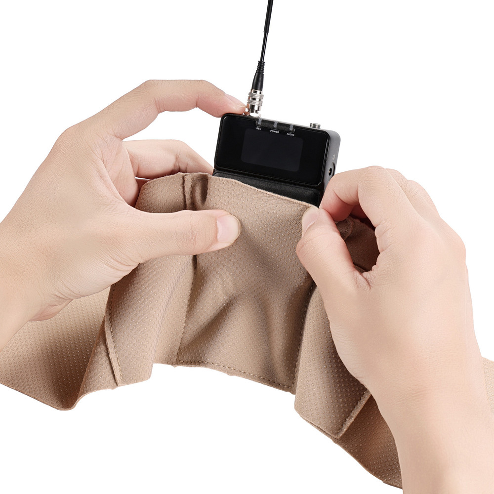 Saramonic CineBuff Strap Medium/Large | Elastic Bodypack Transmitter Strap for Thigh or Waist