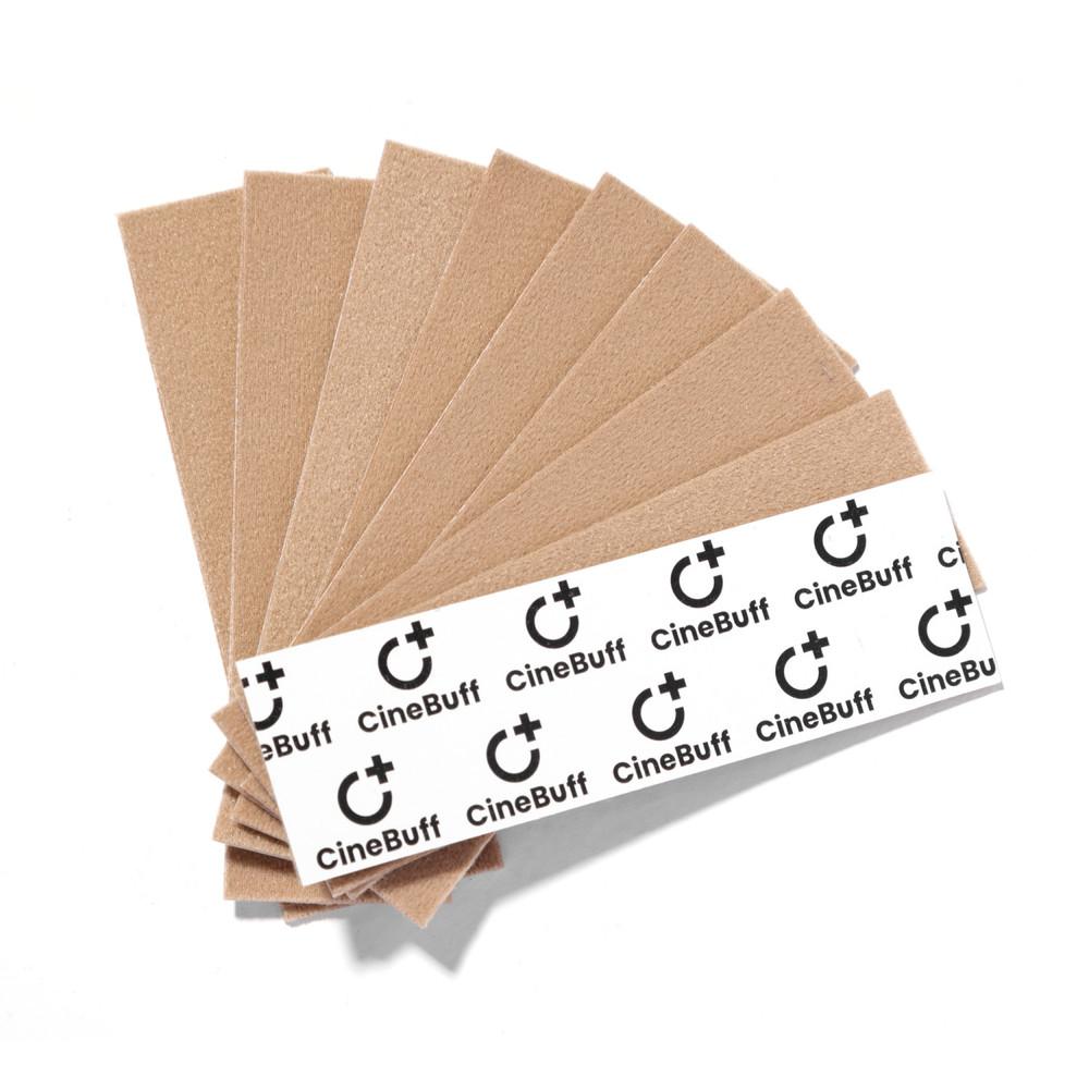 Saramonic CineBuff Tape Soft Strip | Single-Sided Hypoallergenic Moleskin Tape for Concealing Lavaliers & Cables (20-Pack)