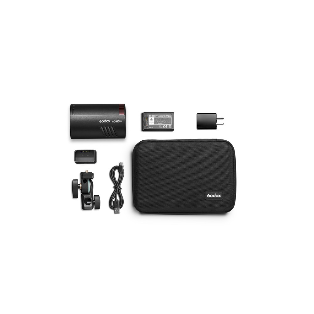 Godox AD100pro Pocket Flash (Black)