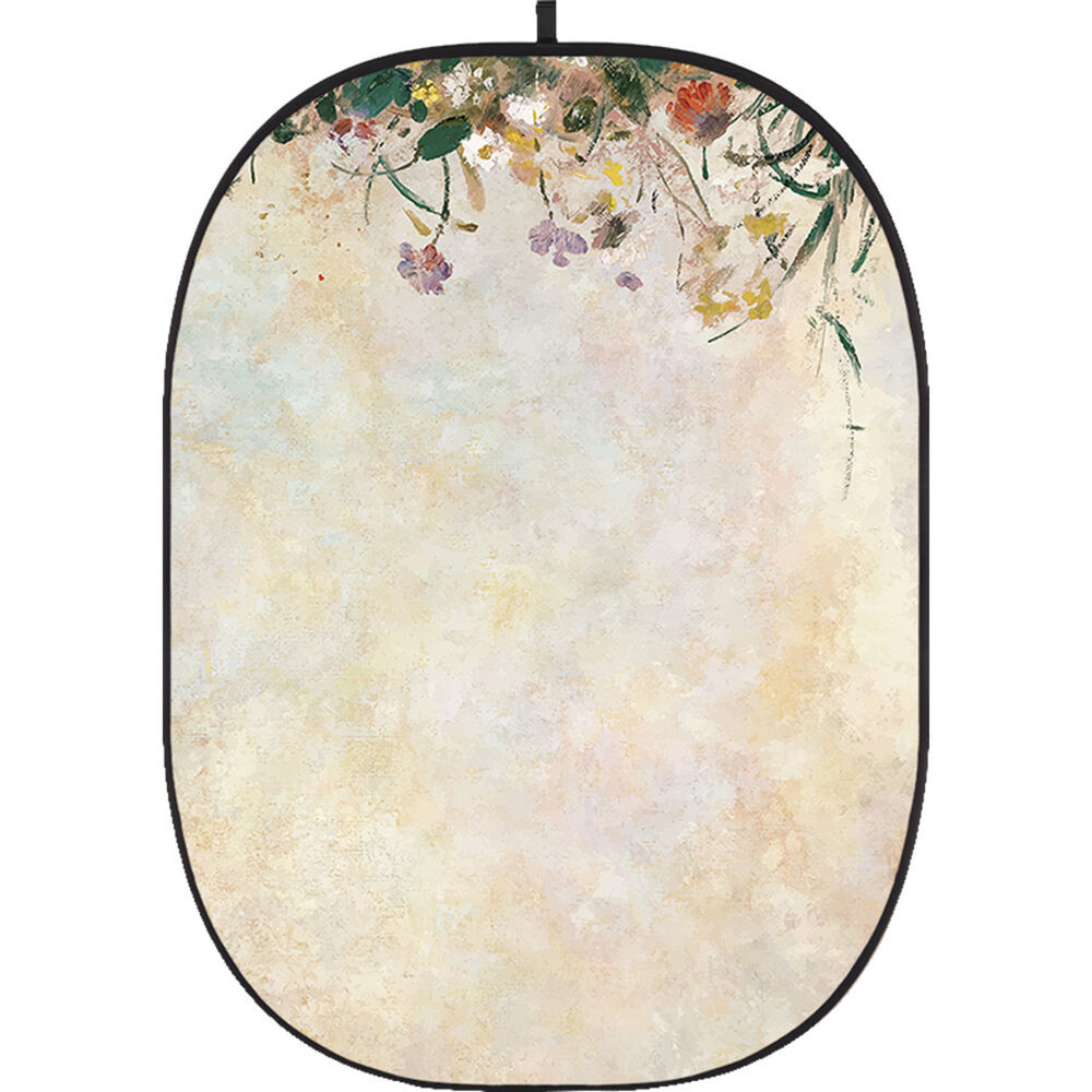 Godox 5 x 6' Collapsible Background (Floral Painting 6)
