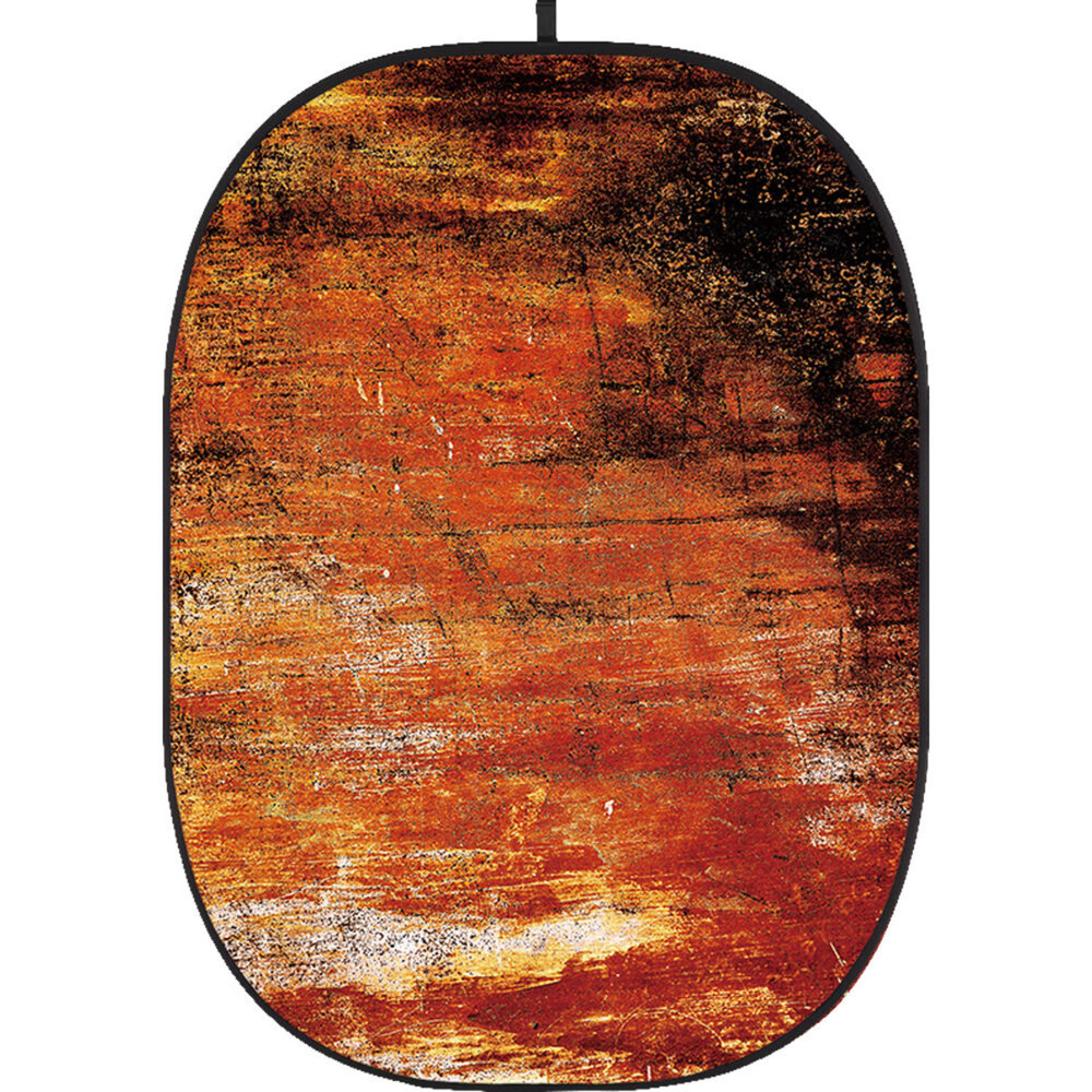Godox 5 x 6' Collapsible Background (Rusty Wall 1)