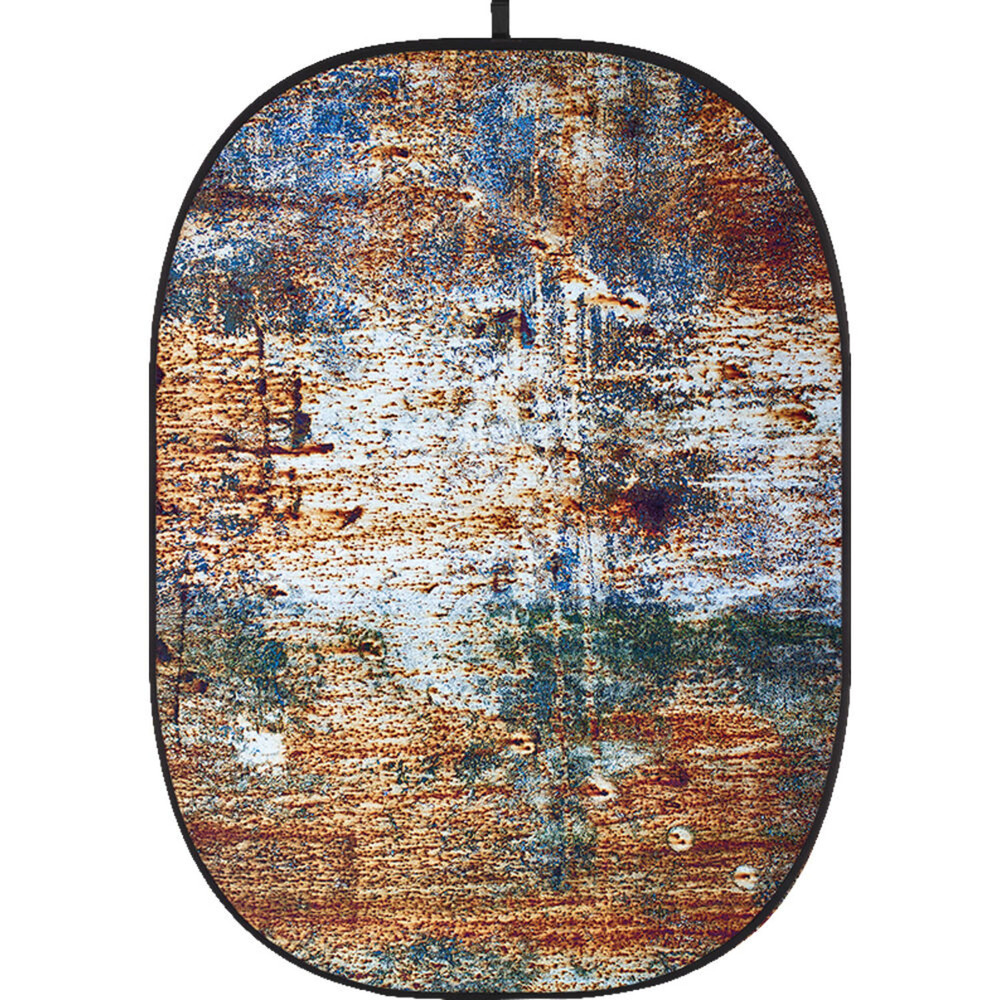 Godox 5 x 6' Collapsible Background (Rusty Wall 3)