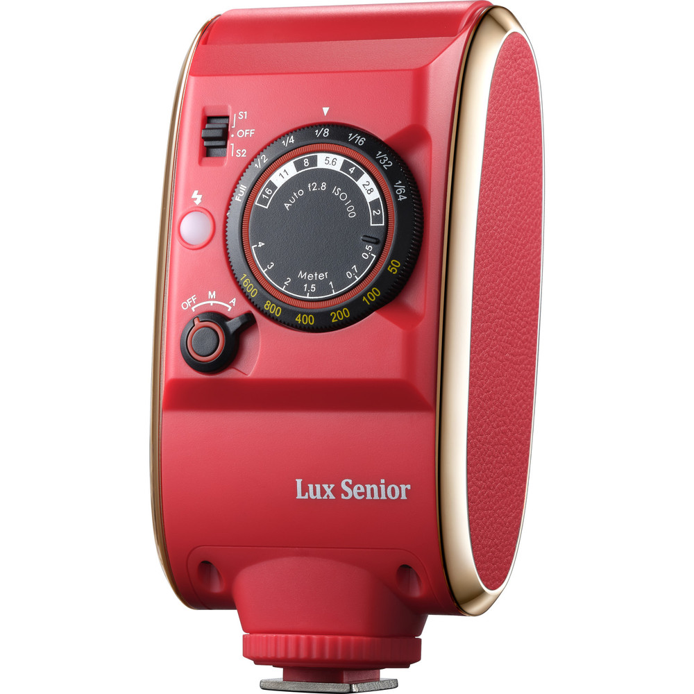 Godox Lux Senior Retro Camera Flash (Red)