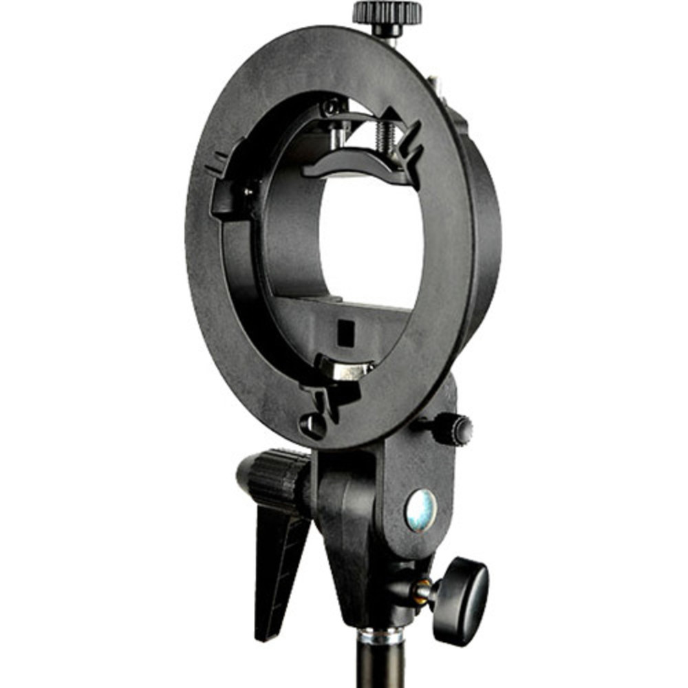 Godox S-Type Bowens Mount Flash Bracket with Softbox Kit (15.7 x 15.7")
